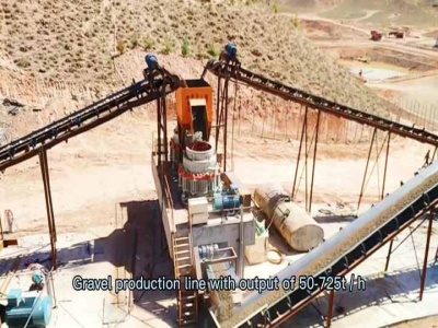 crushing and grinding process of soil sand and gravel wash ...