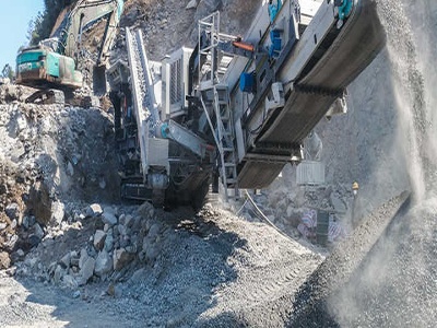 crushing of chromite ore 